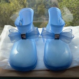 Mini Melissa Sugar Rain Boots Toddler Size 9